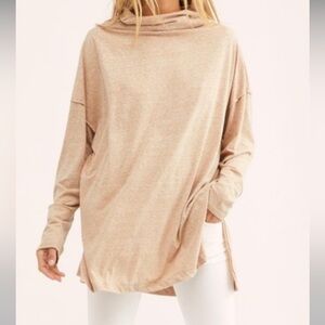 We The Free Free People Bella Vista Cowl Tunic Shirt Size Small Women’s S